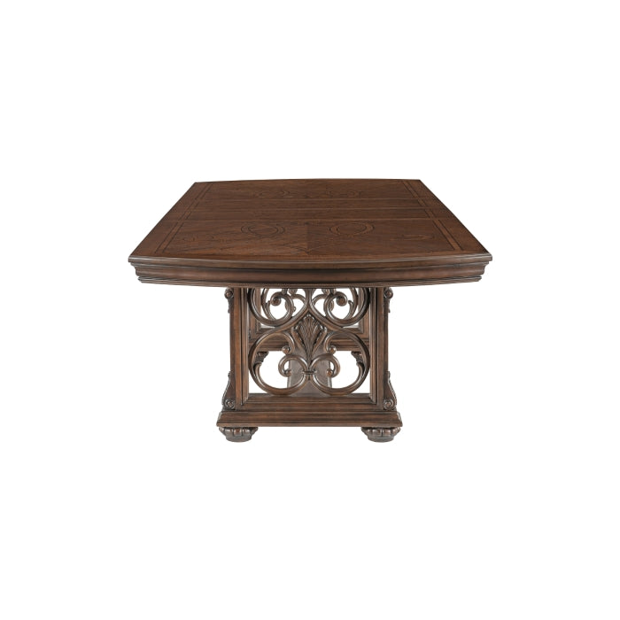 Bergen Brown 7pc Dining Set