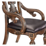 Bergen Brown 7pc Dining Set