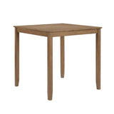 Crossbuck Tan 5-Piece Pack Counter Height Set