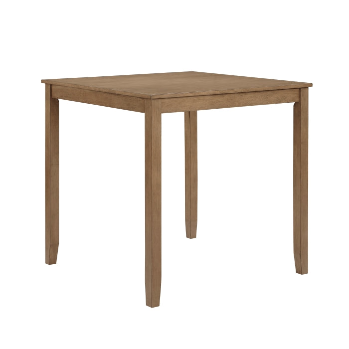 Crossbuck Tan 5-Piece Pack Counter Height Set