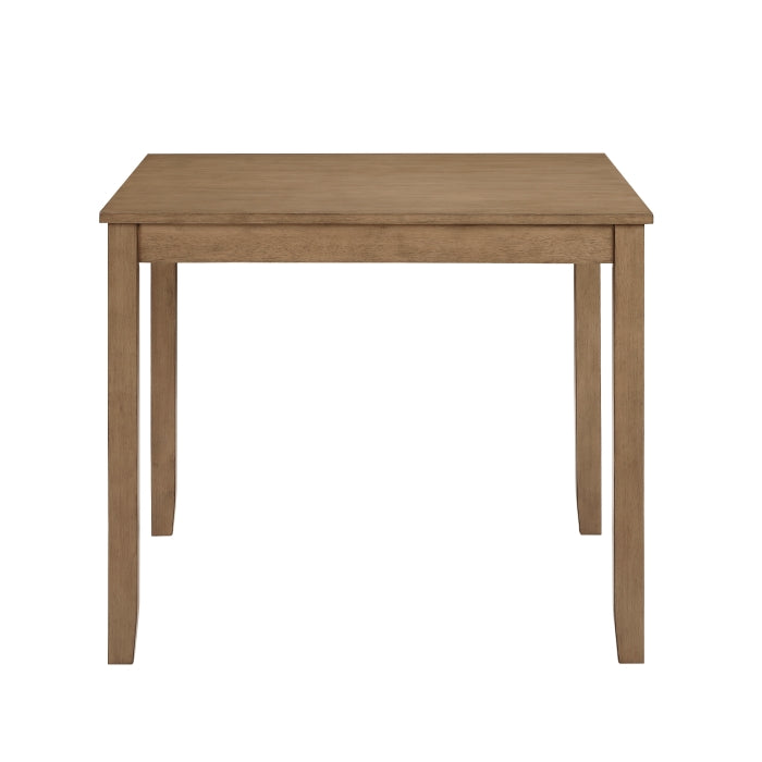 Crossbuck Tan 5-Piece Pack Dinette Set