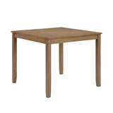 Crossbuck Tan 5-Piece Pack Dinette Set