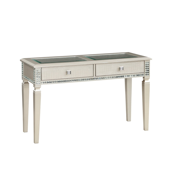 Juliette Silver Sofa Table