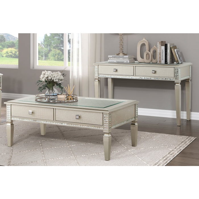 Juliette Silver Sofa Table