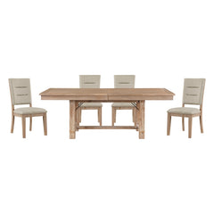 Aberdeen Tan 5pc Dining Set