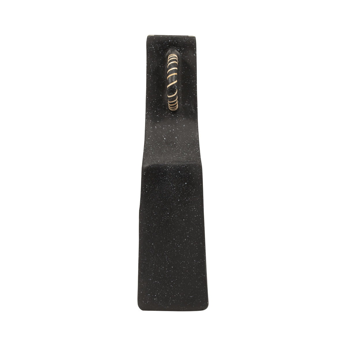Midland Black Small Ecomix Abstract Vase