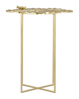 Lotus Gold Side Table