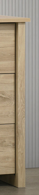 Celeste Light Oak 57"W 6-Drawer Dresser