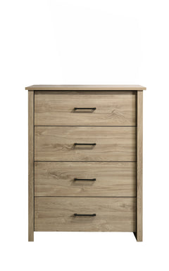 Celeste Light Oak 32"W 4-Drawer Chest