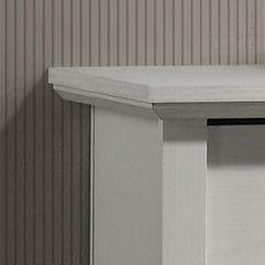 Elara White 57"W 6-Drawer Dresser