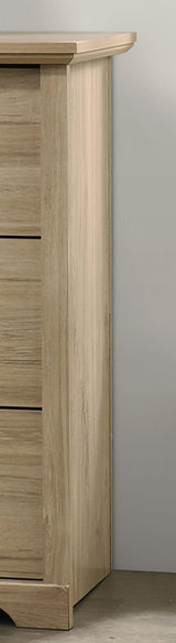 Elara Light Oak 57"W 6-Drawer Dresser