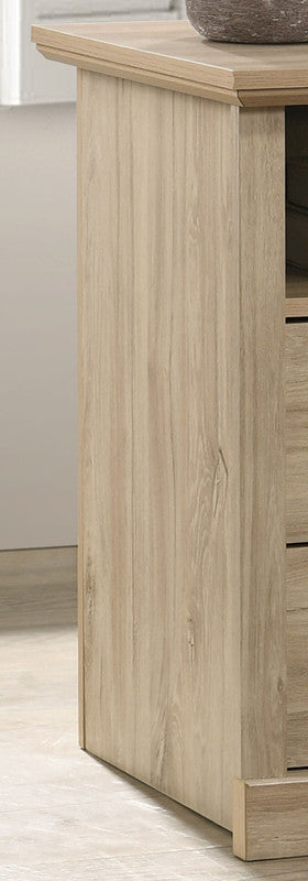 Elara Light Oak 22"W 2-Drawer Nightstand