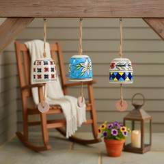 Lennonwind Ivory/Blue Bells (Set of 3)