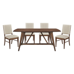 Monroe Tan 5pc Dining Set