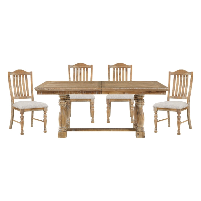 Weatherford Tan 5pc Dining Set