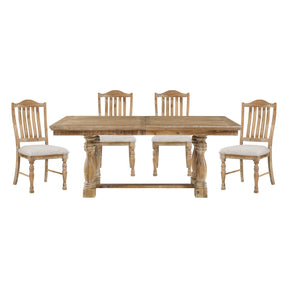 Weatherford Tan 5pc Dining Set