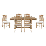 Weatherford Tan 7pc Dining Set