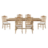 Weatherford Tan 7pc Dining Set