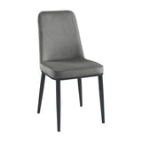 Salerno Gray 5pc Dining Set