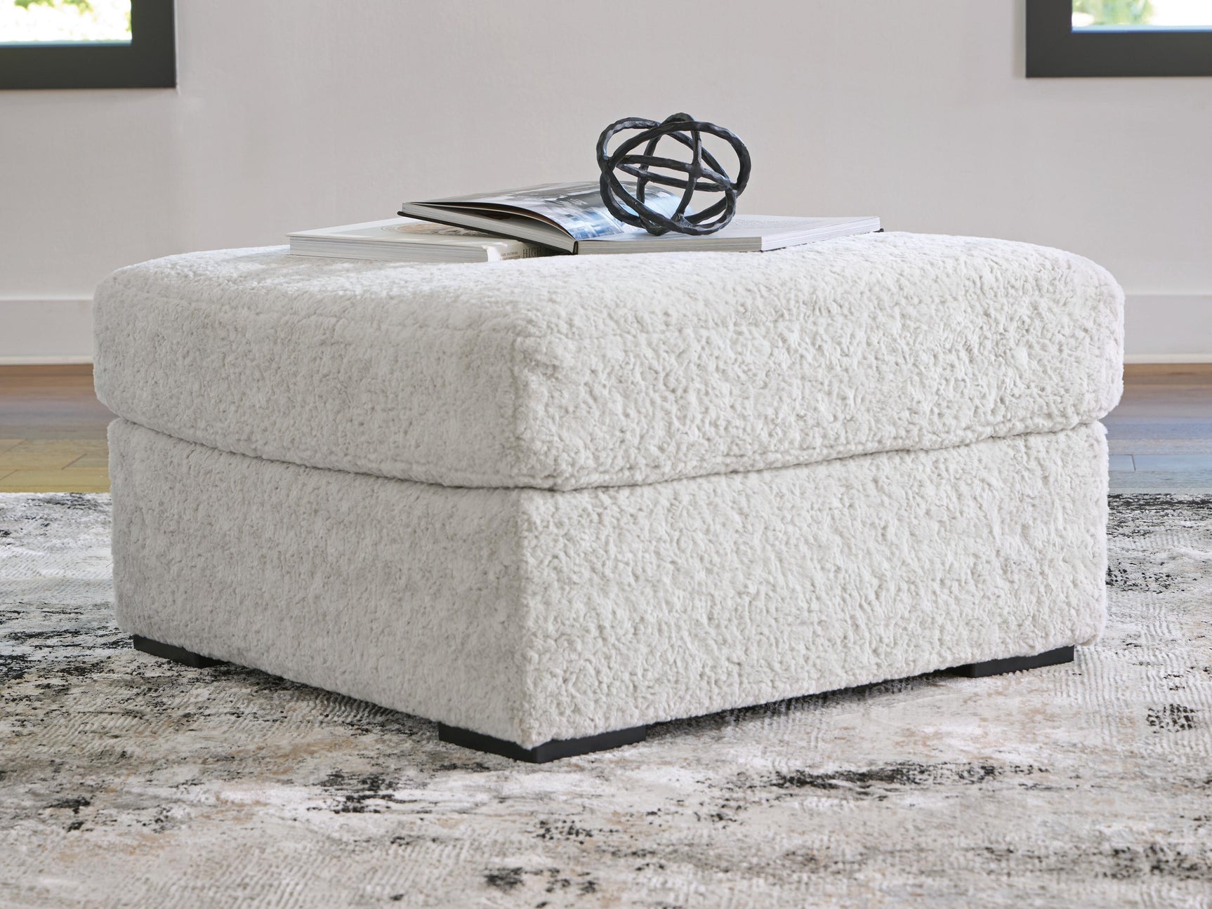 Snodoodle Arctic Oversized Accent Ottoman (Online Special Price)