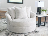 Snodoodle Arctic Oversized Swivel Accent Chair