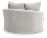 Cuddle Plush Arctic 3-Piece Sectional, Chair and Ottoman