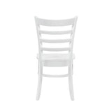 Shelby White 5pc Dining Set