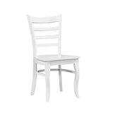 Shelby White 5pc Dining Set