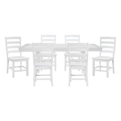 Redmond White 7pc Dining Set