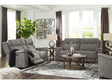 Next-Gen DuraPella Gray Power Reclining Sofa, Loveseat and Recliner - Ornate Home