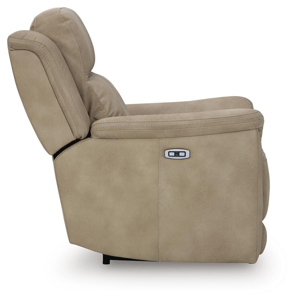 Next-Gen Durapella Sand Power Reclining Loveseat and Power Recliner (Online Special Price)