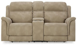 Next-Gen Durapella Sand Power Reclining Loveseat and Power Recliner (Online Special Price)
