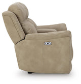 Next-Gen Durapella Sand Power Reclining Loveseat and Power Recliner (Online Special Price)