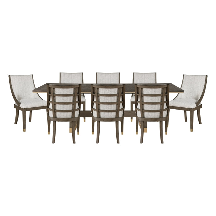 Griffin Gray 9pc Dining Set