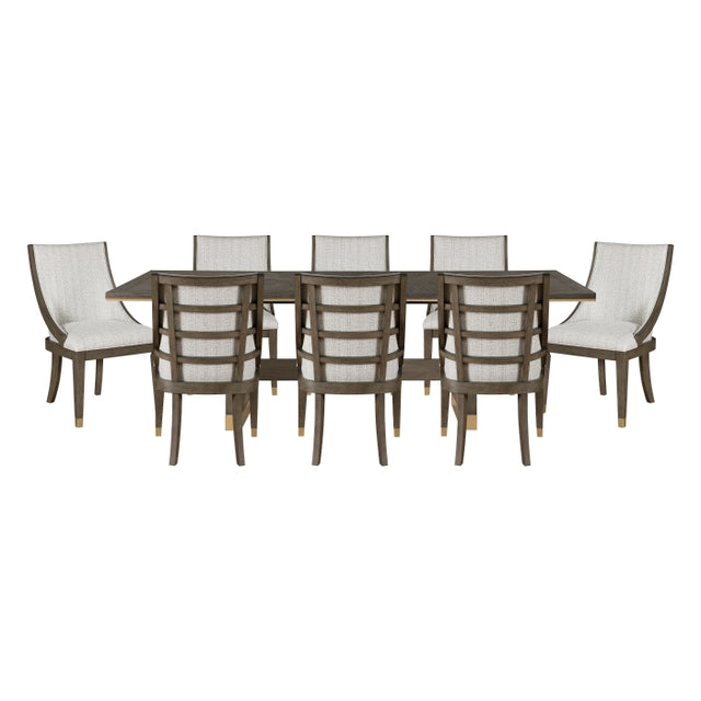 Griffin Gray 9pc Dining Set