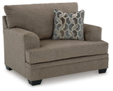 Stonemeade Nutmeg Sofa and Oversized Chair