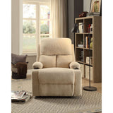 Rosia Beige Motion Recliner