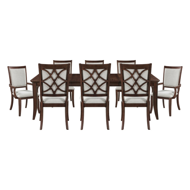 Claymont Gray 9pc Dining Set