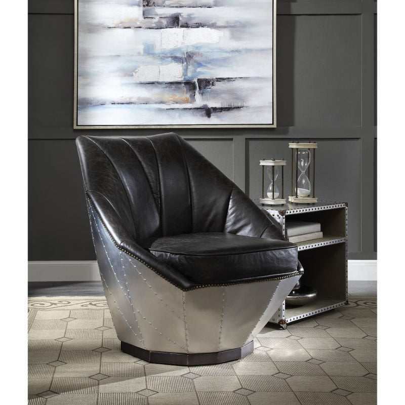 Brancaster Espresso Accent Chair - Ornate Home