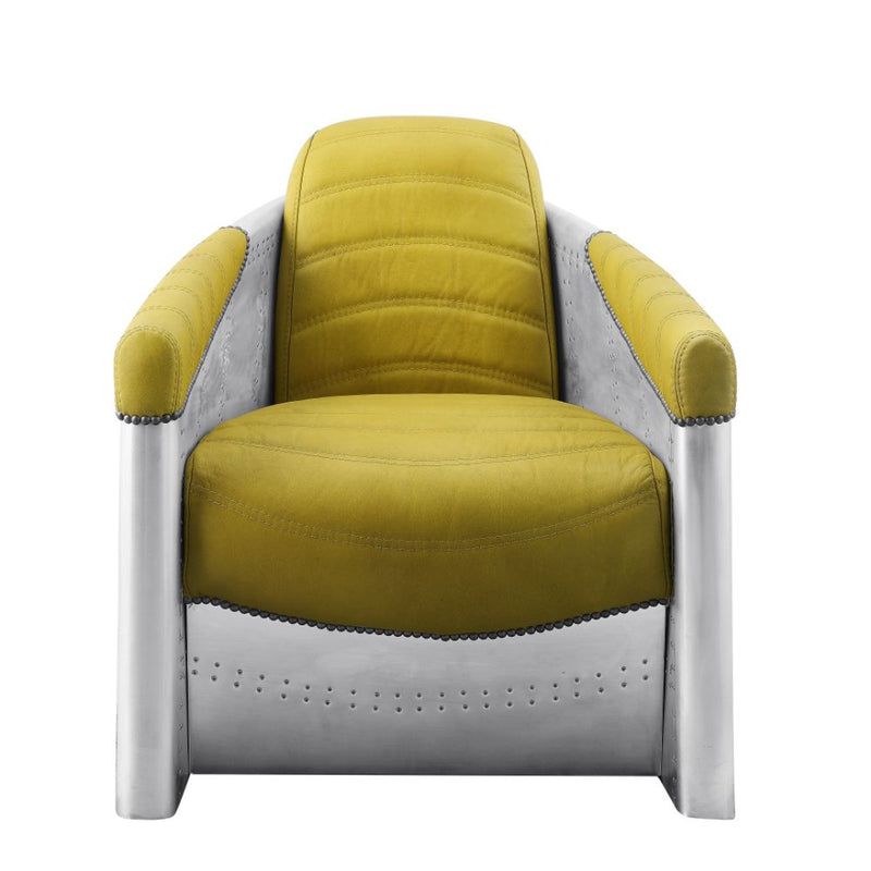 Brancaster Yellow Accent Chair - Ornate Home