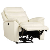 Ava Beige Power Motion Recliner