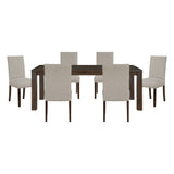 Paulson Gray 7pc Dining Set