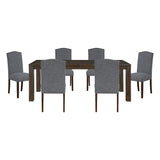 Paulson Gray 7pc Dining Set