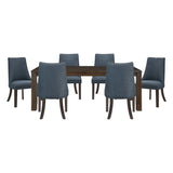Paulson Gray 7pc Dining Set