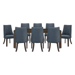 Paulson Gray 9pc Dining Set