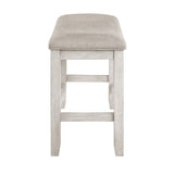 Savile Beige Counter Height Bench