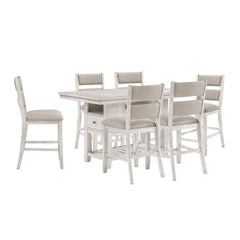 Savile White 7pc Bedroom Set
