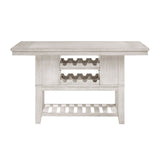 Savile White Counter Height Table Top