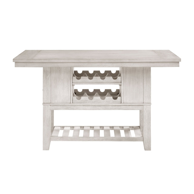 Savile White Counter Height Table Top