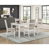 Savile White Side Chair